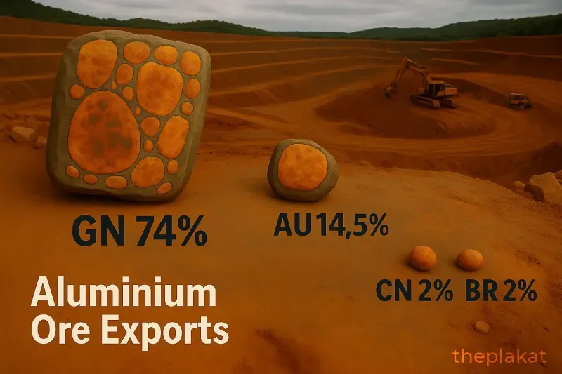 Aluminium Ore Exports in 