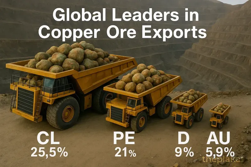 Global Leaders in Copper Ore Exports in 