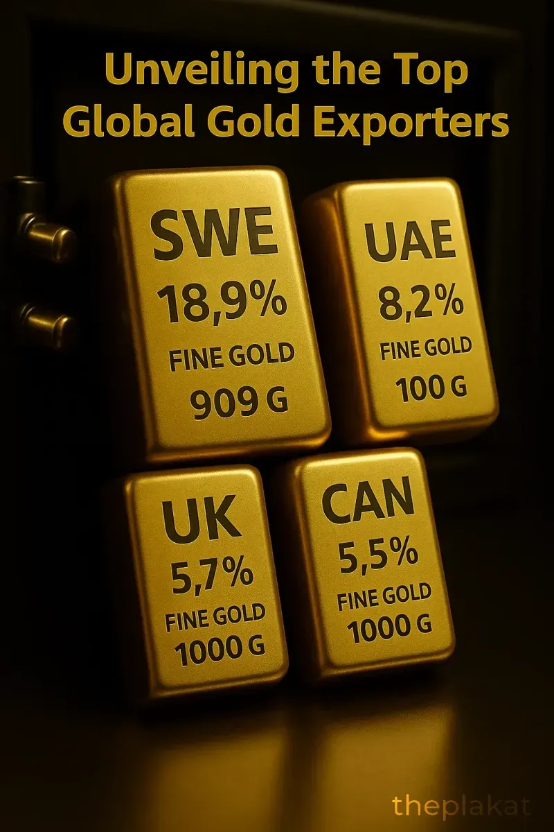 Unveiling the Top Global Gold Exporters in 